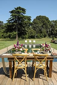 Gardens, courtyard and outdoor areas